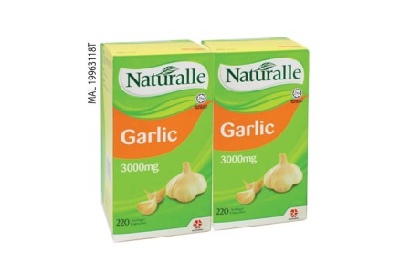 Naturalle Garlic 3000mg Softgel 220's+ 220's 